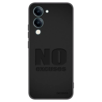 Picasee crna silikonska maskica za Vivo Y29s 5G - No Excuses