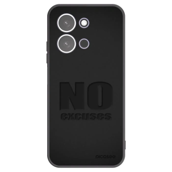 Picasee crna silikonska maskica za Xiaomi Redmi 15C 5G - No Excuses