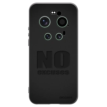 Picasee crna silikonska maskica za Xiaomi 17 Ultra - No Excuses