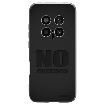 Picasee crna silikonska maskica za Honor Magic8 Pro 5G - No Excuses