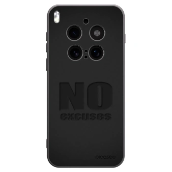 Picasee crna silikonska maskica za Vivo X300 Pro - No Excuses