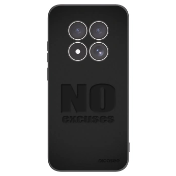 Picasee crna silikonska maskica za Xiaomi Redmi Note 15 Pro 5G - No Excuses