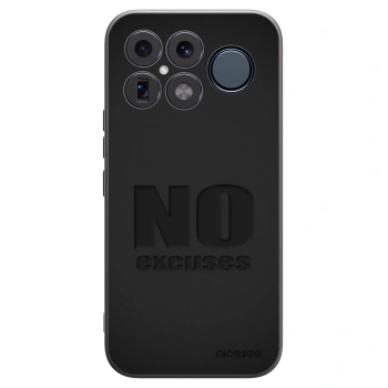 Picasee crna silikonska maskica za Xiaomi Poco F8 Ultra - No Excuses