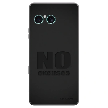 Picasee crna silikonska maskica za Sony Xperia 10 VII - No Excuses
