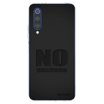 Picasee silikonska prozirna maskica za Xiaomi Mi 9 SE - No Excuses