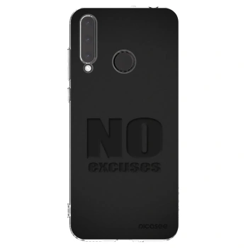 Picasee silikonska prozirna maskica za Honor 20 Lite - No Excuses