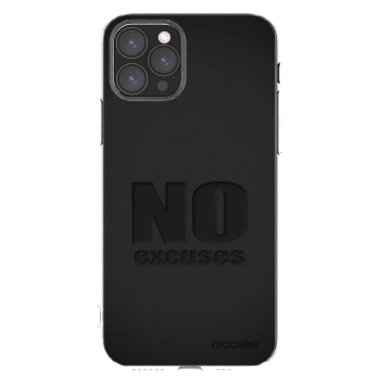 Picasee silikonska prozirna maskica za Apple iPhone 11 Pro - No Excuses