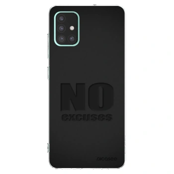 Picasee silikonska prozirna maskica za Samsung Galaxy A51 A515F - No Excuses