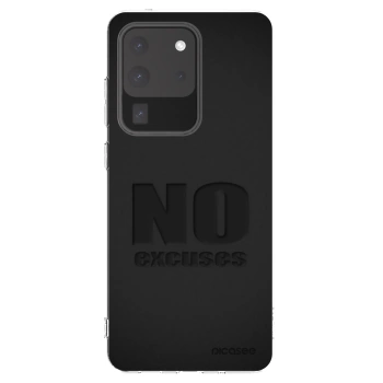 Picasee silikonska prozirna maskica za Samsung Galaxy S20 Ultra 5G G988F - No Excuses