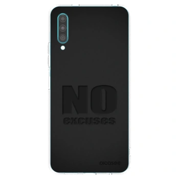 Picasee silikonska prozirna maskica za Samsung Galaxy A30s A307F - No Excuses