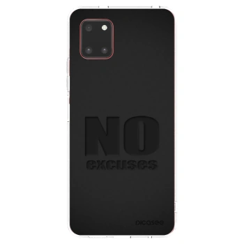 Picasee silikonska prozirna maskica za Samsung Galaxy Note 10 Lite N770F - No Excuses