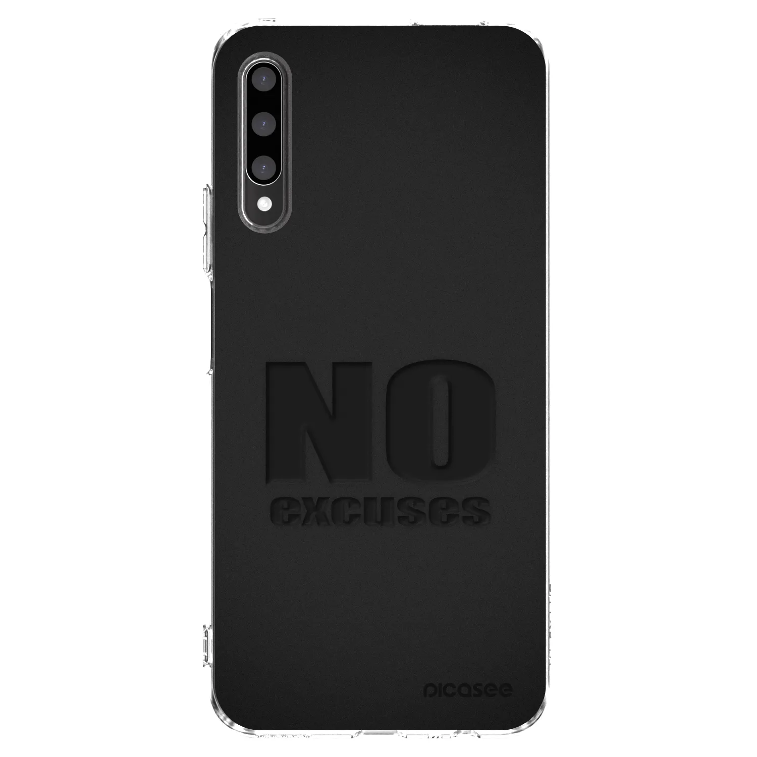 Picasee silikonska prozirna maskica za Honor 9X Pro - No Excuses