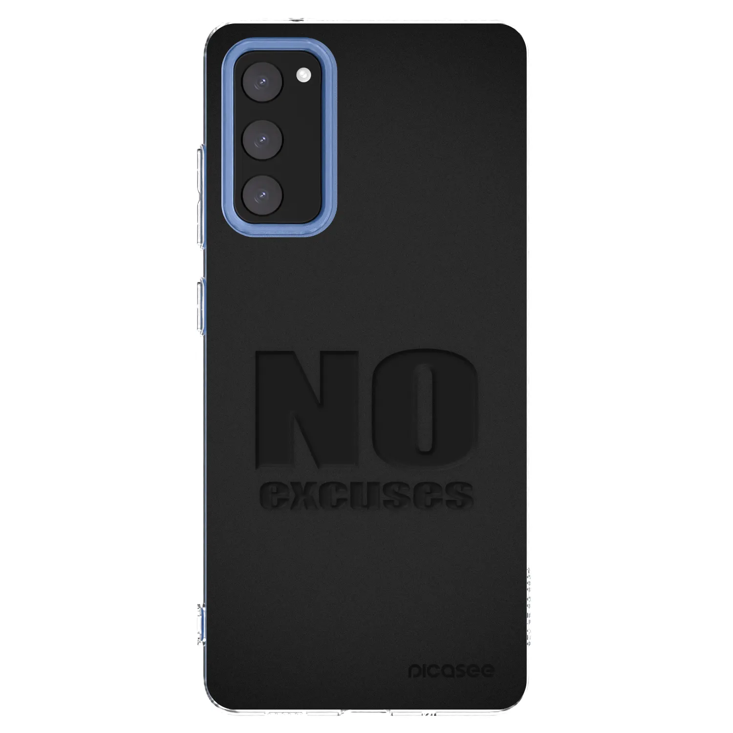 Picasee silikonska prozirna maskica za Samsung Galaxy S20 FE - No Excuses
