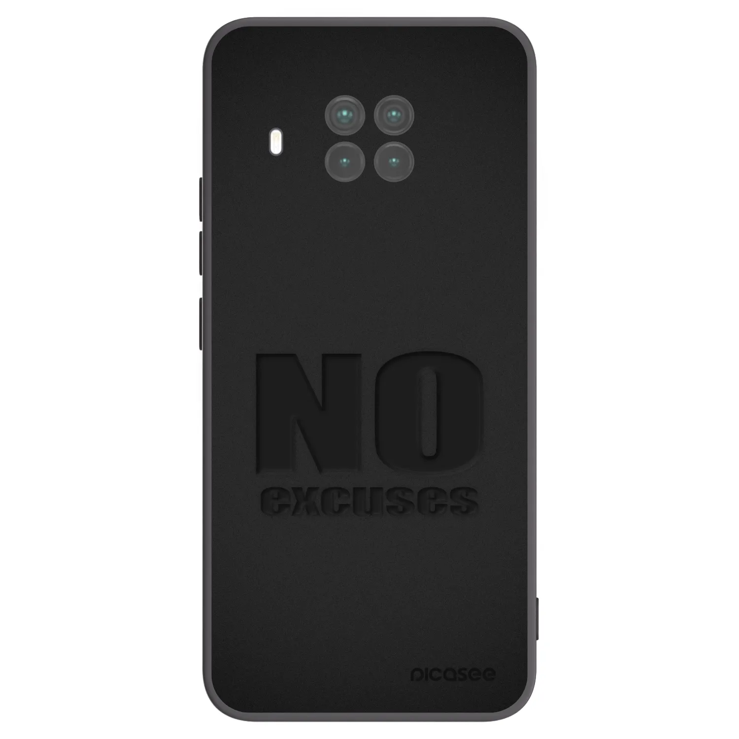Picasee crna silikonska maskica za Xiaomi Mi 10T Lite - No Excuses