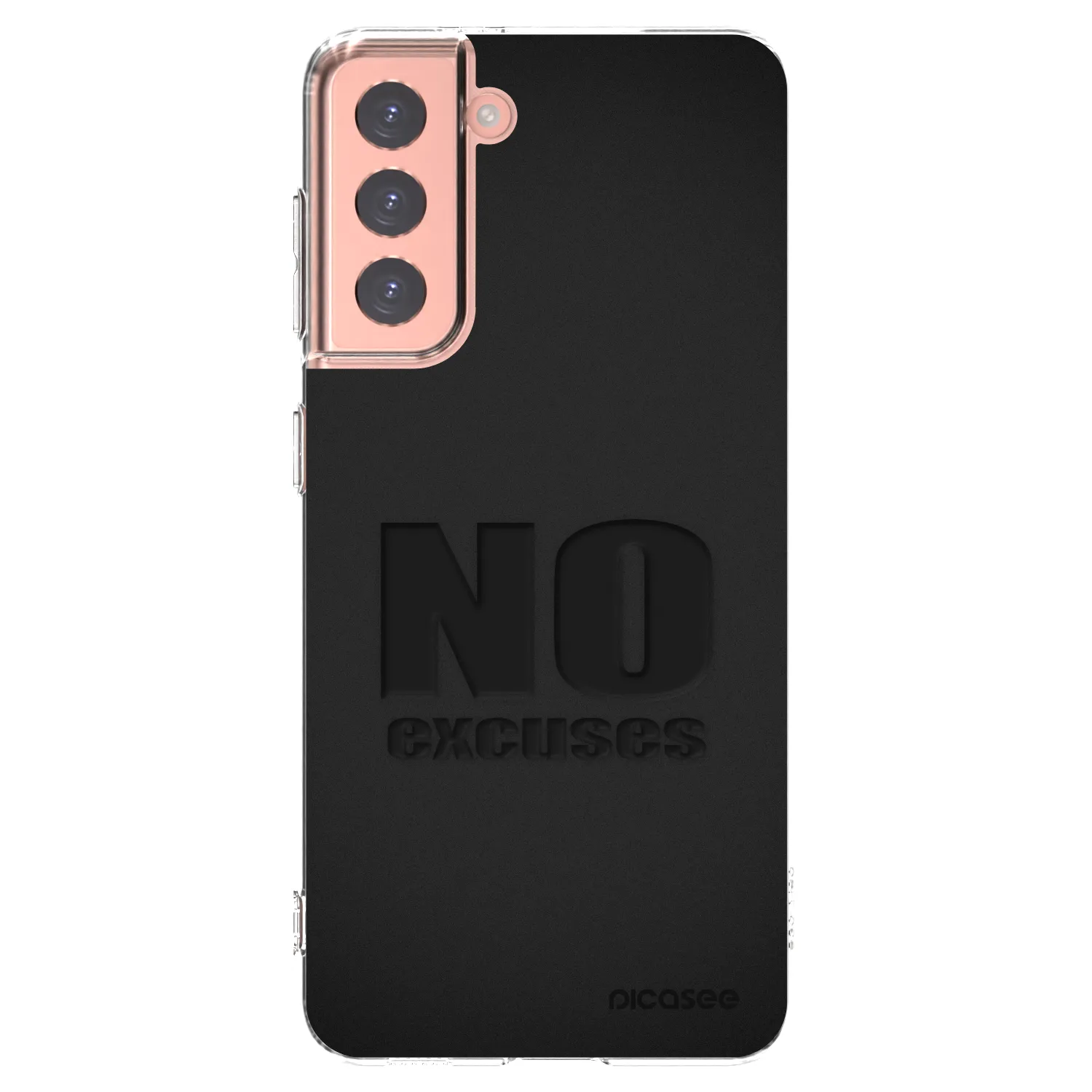 Picasee silikonska prozirna maskica za Samsung Galaxy S21 5G G991B - No Excuses
