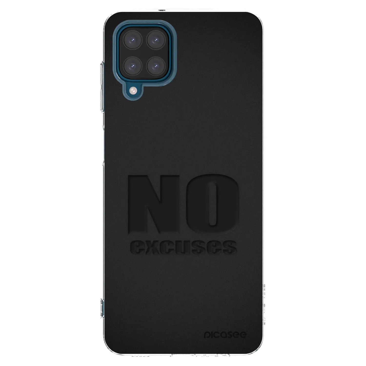Picasee silikonska prozirna maskica za Samsung Galaxy A12 A125F - No Excuses