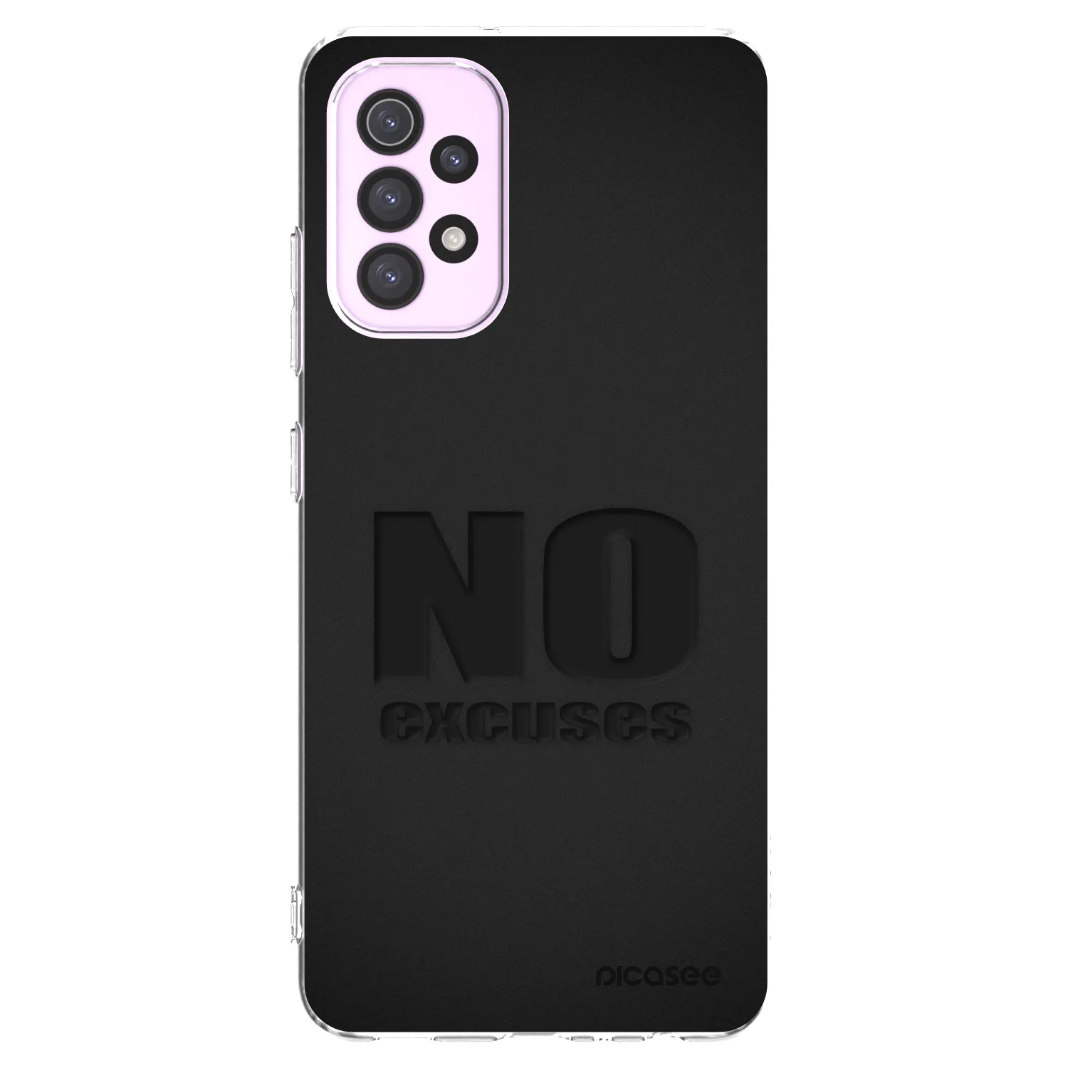 Picasee silikonska prozirna maskica za Samsung Galaxy A32 5G A326B - No Excuses
