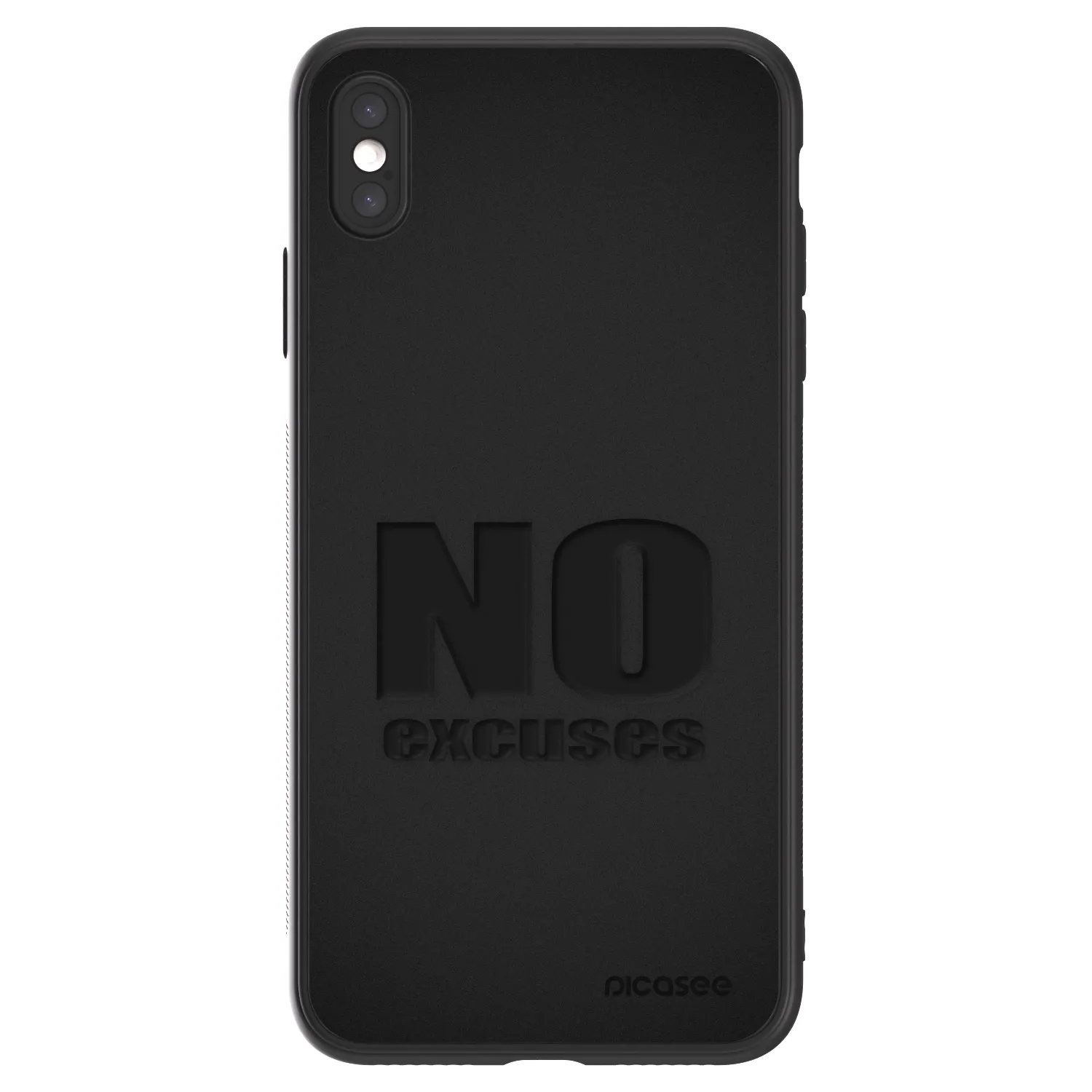 Picasee ULTIMATE CASE za Apple iPhone XS Max - No Excuses
