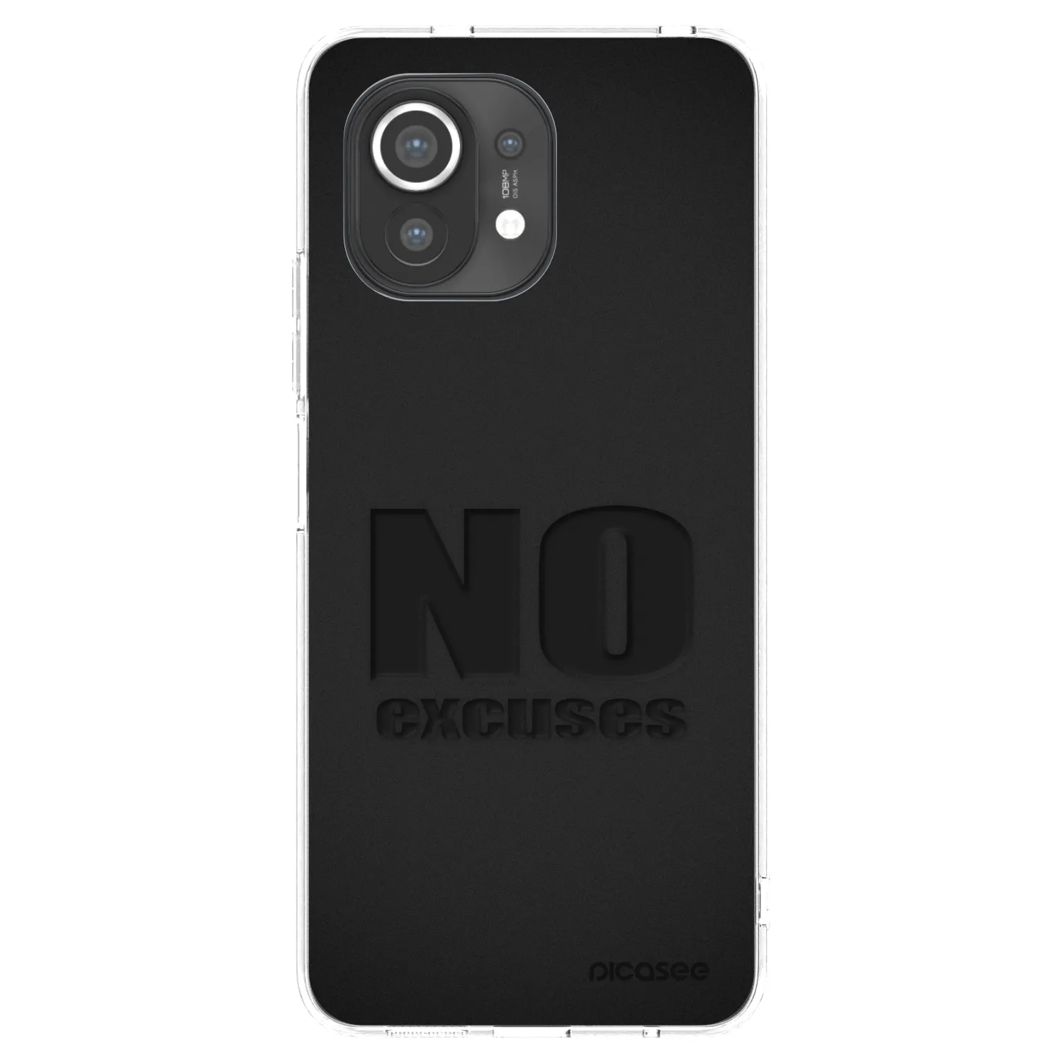 Picasee silikonska prozirna maskica za Xiaomi Mi 11 - No Excuses