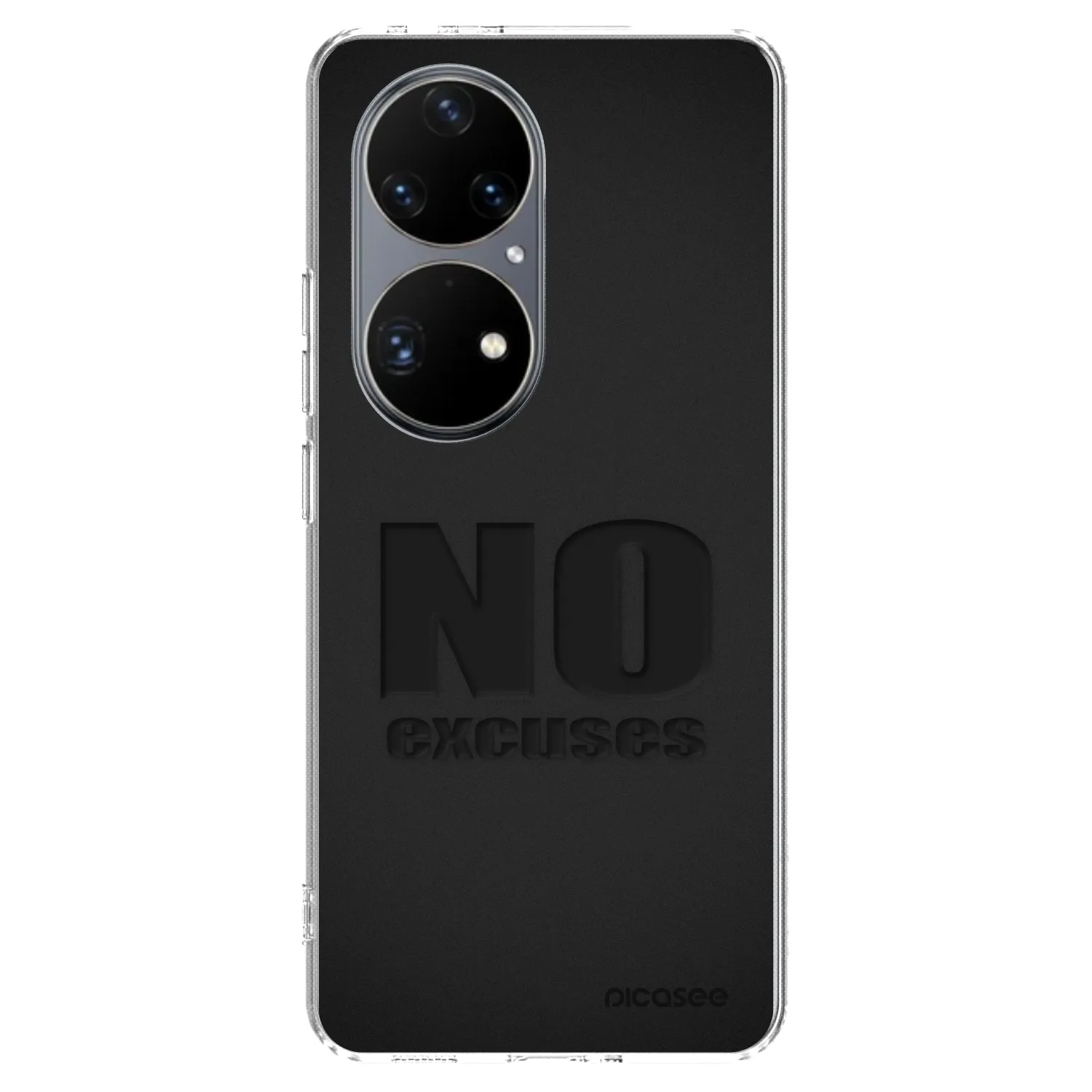 Picasee silikonska prozirna maskica za Huawei P50 - No Excuses