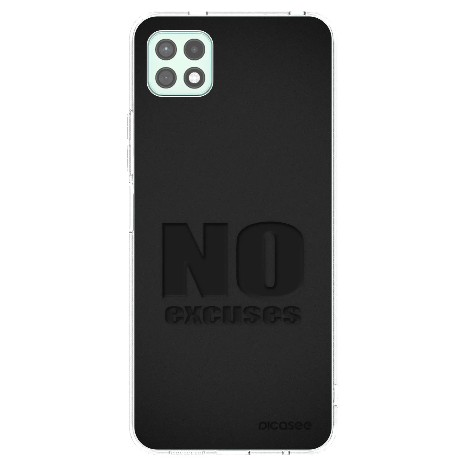 Picasee silikonska prozirna maskica za Samsung Galaxy A22 A226B 5G - No Excuses