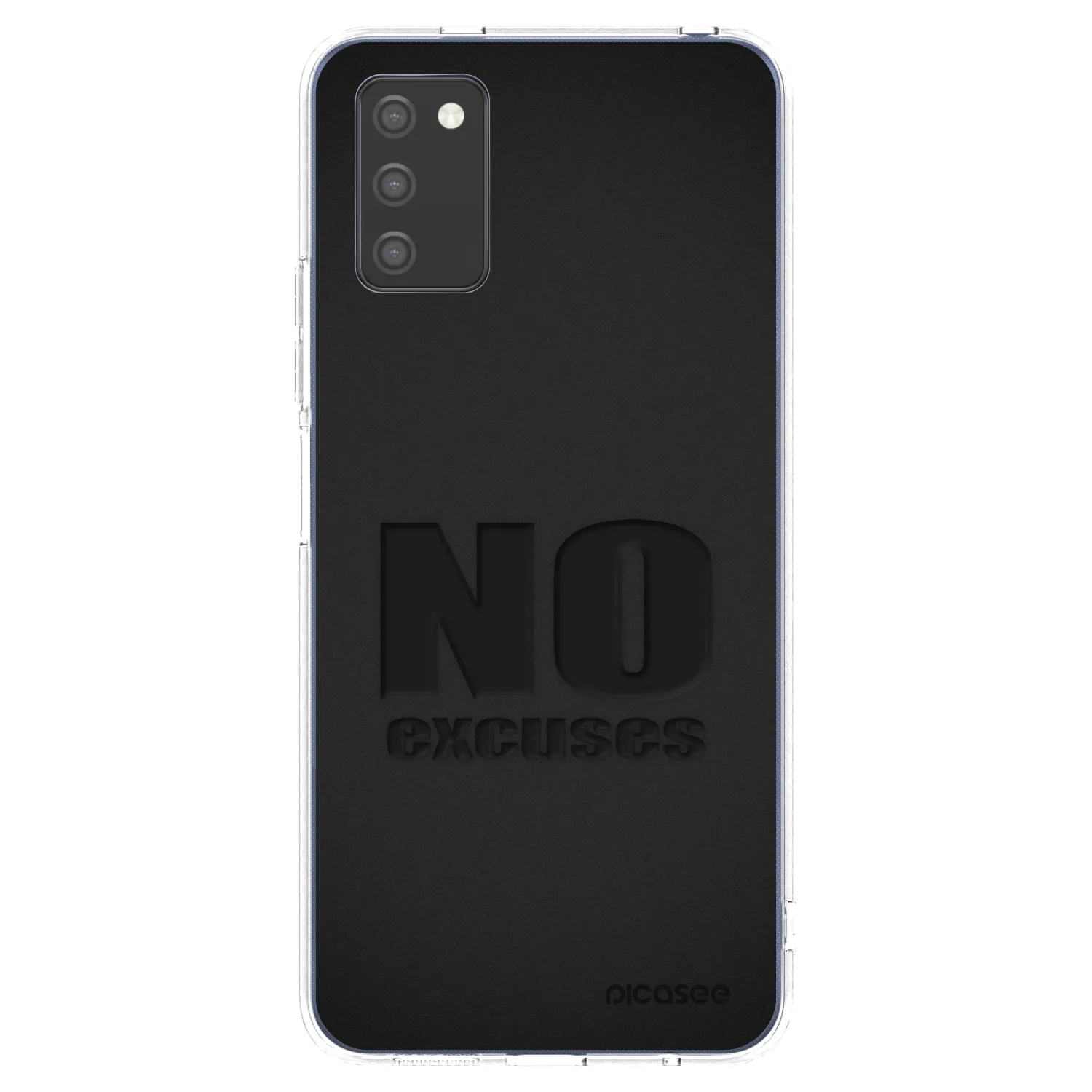 Picasee silikonska prozirna maskica za Samsung Galaxy A02s A025G - No Excuses