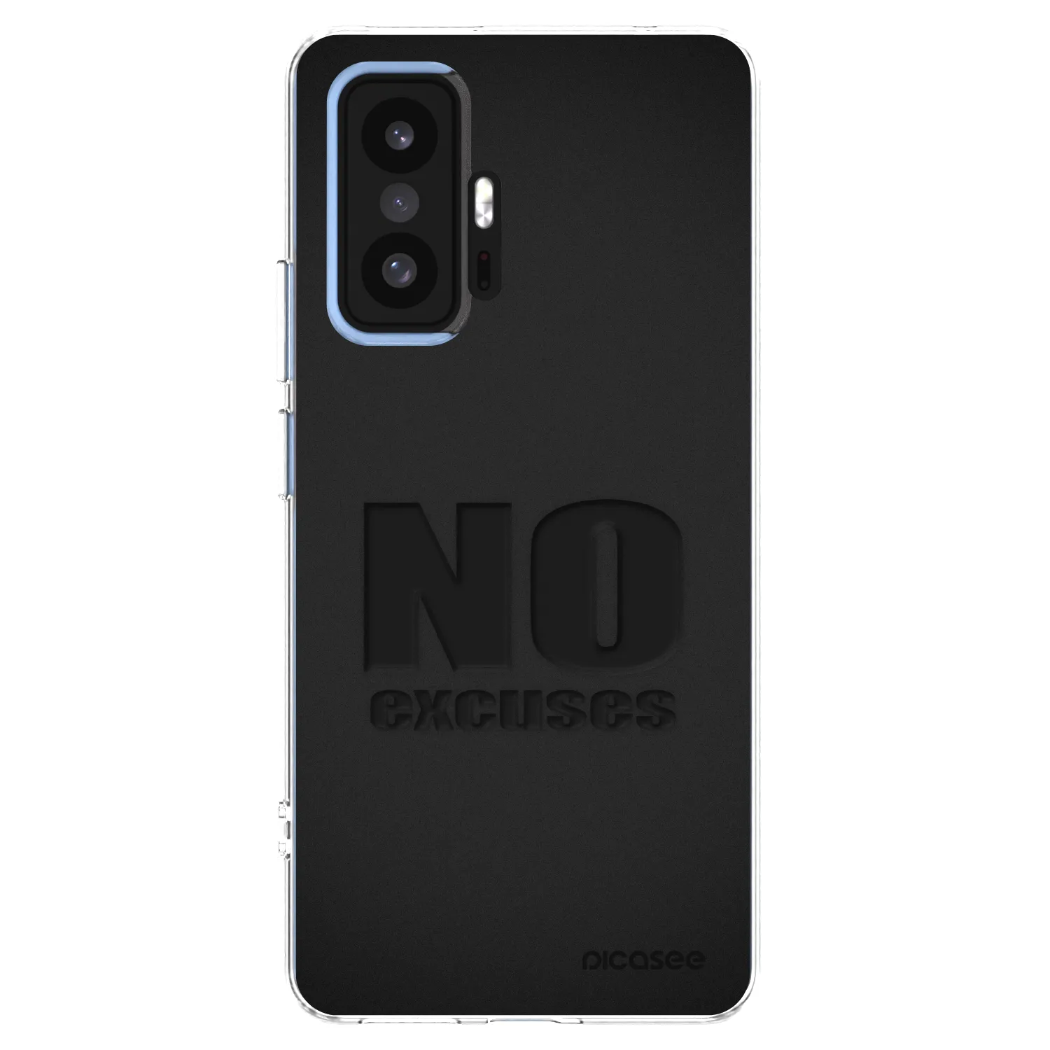 Picasee silikonska prozirna maskica za Xiaomi 11T - No Excuses