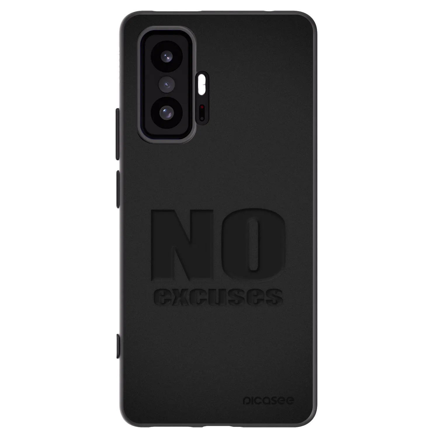 Picasee crna silikonska maskica za Xiaomi 11T - No Excuses
