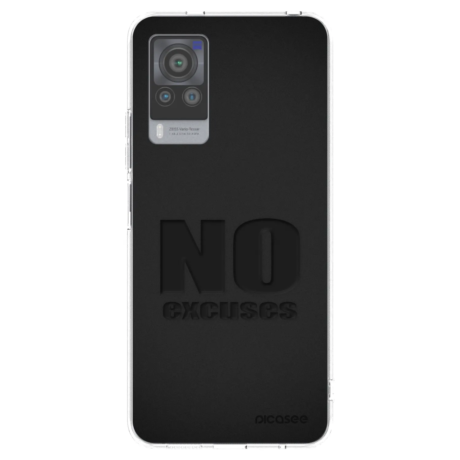 Picasee silikonska prozirna maskica za Vivo X60 Pro 5G - No Excuses