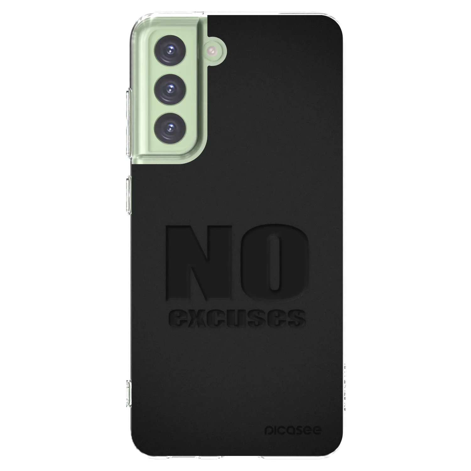 Picasee silikonska prozirna maskica za Samsung Galaxy S21 FE 5G - No Excuses