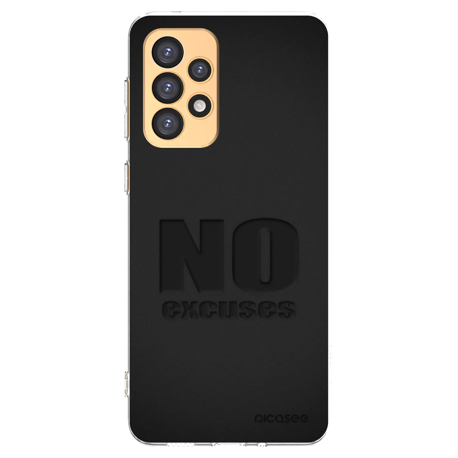 Picasee silikonska prozirna maskica za Samsung Galaxy A33 5G A336 - No Excuses