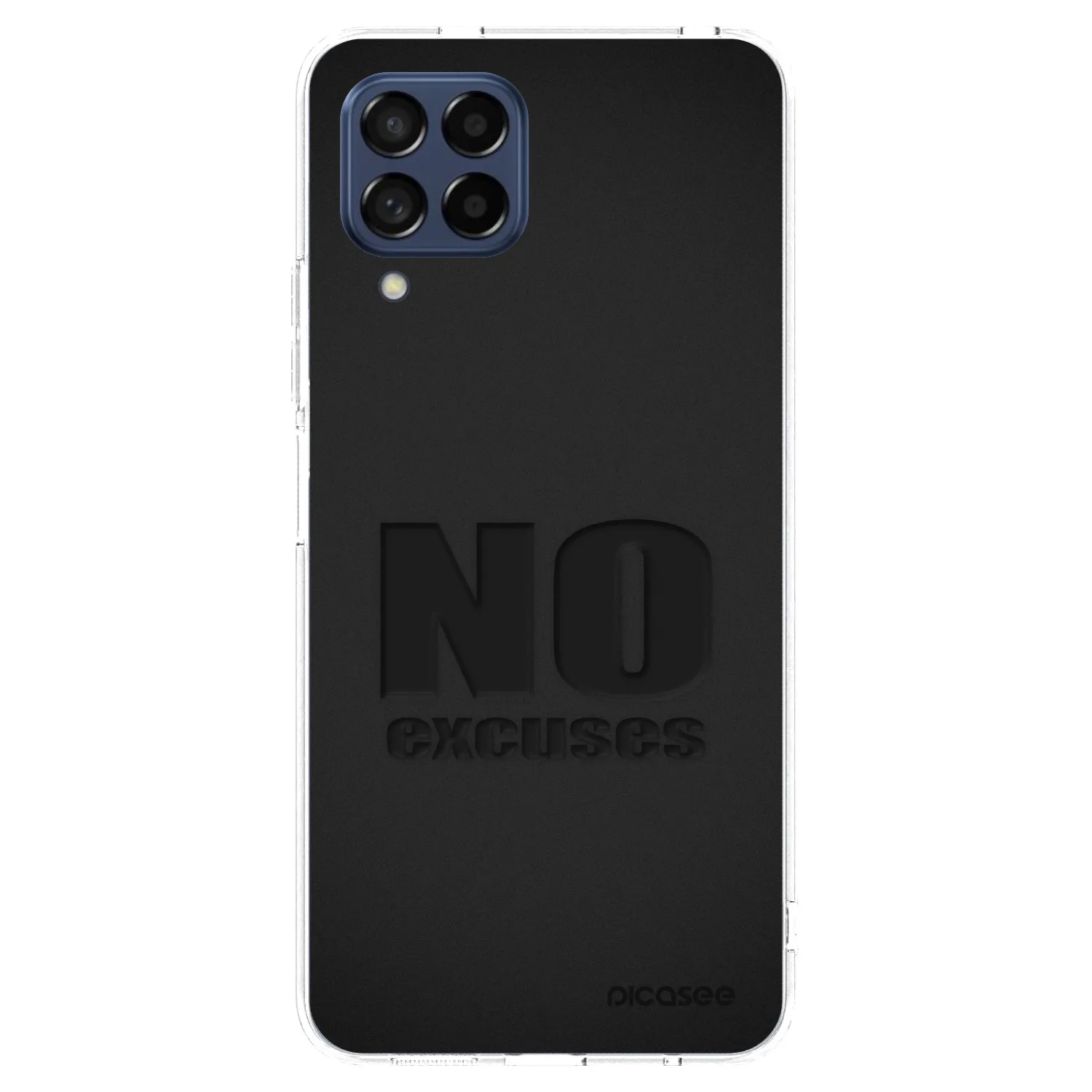 Picasee silikonska prozirna maskica za Samsung Galaxy M53 5G - No Excuses