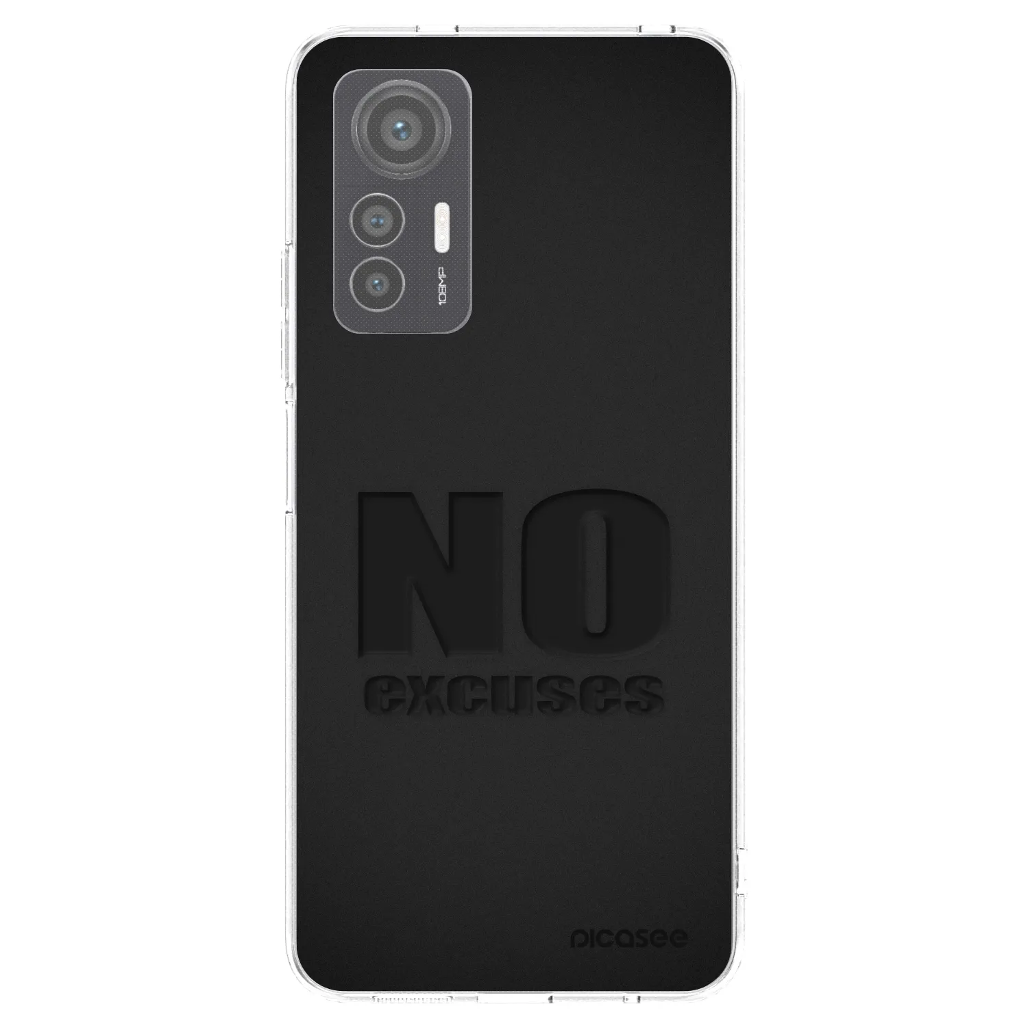 Picasee silikonska prozirna maskica za Xiaomi 12 Lite - No Excuses