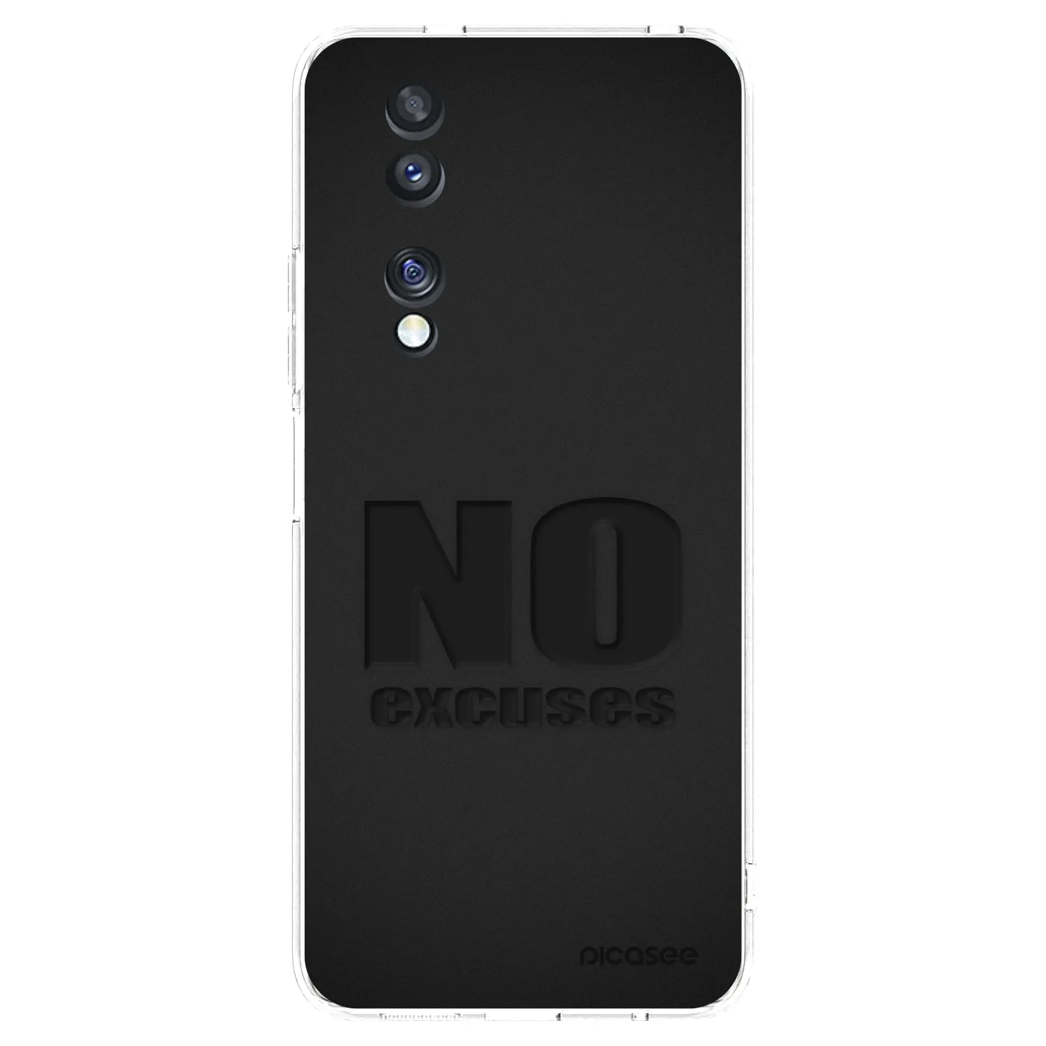 Picasee silikonska prozirna maskica za Honor 70 - No Excuses