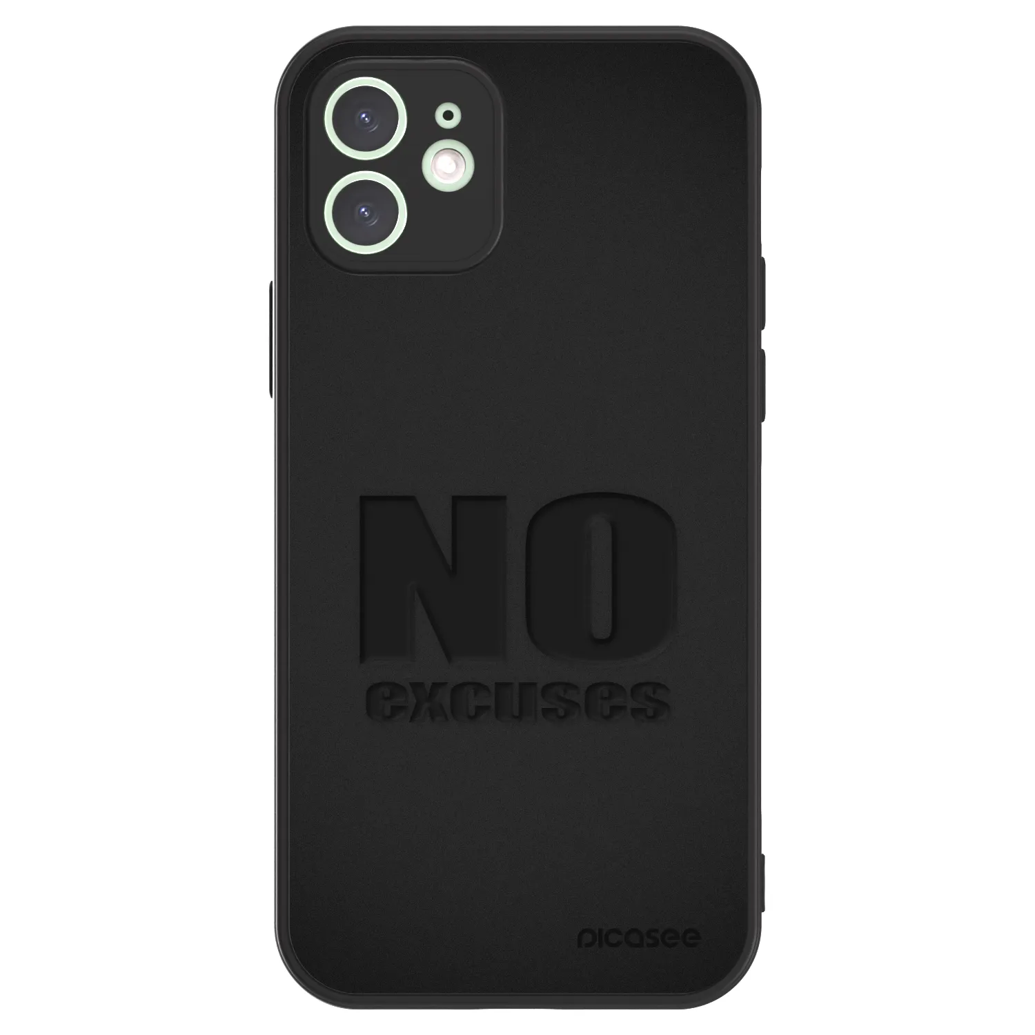 Picasee ULTIMATE CASE MagSafe za Apple iPhone 12 - No Excuses
