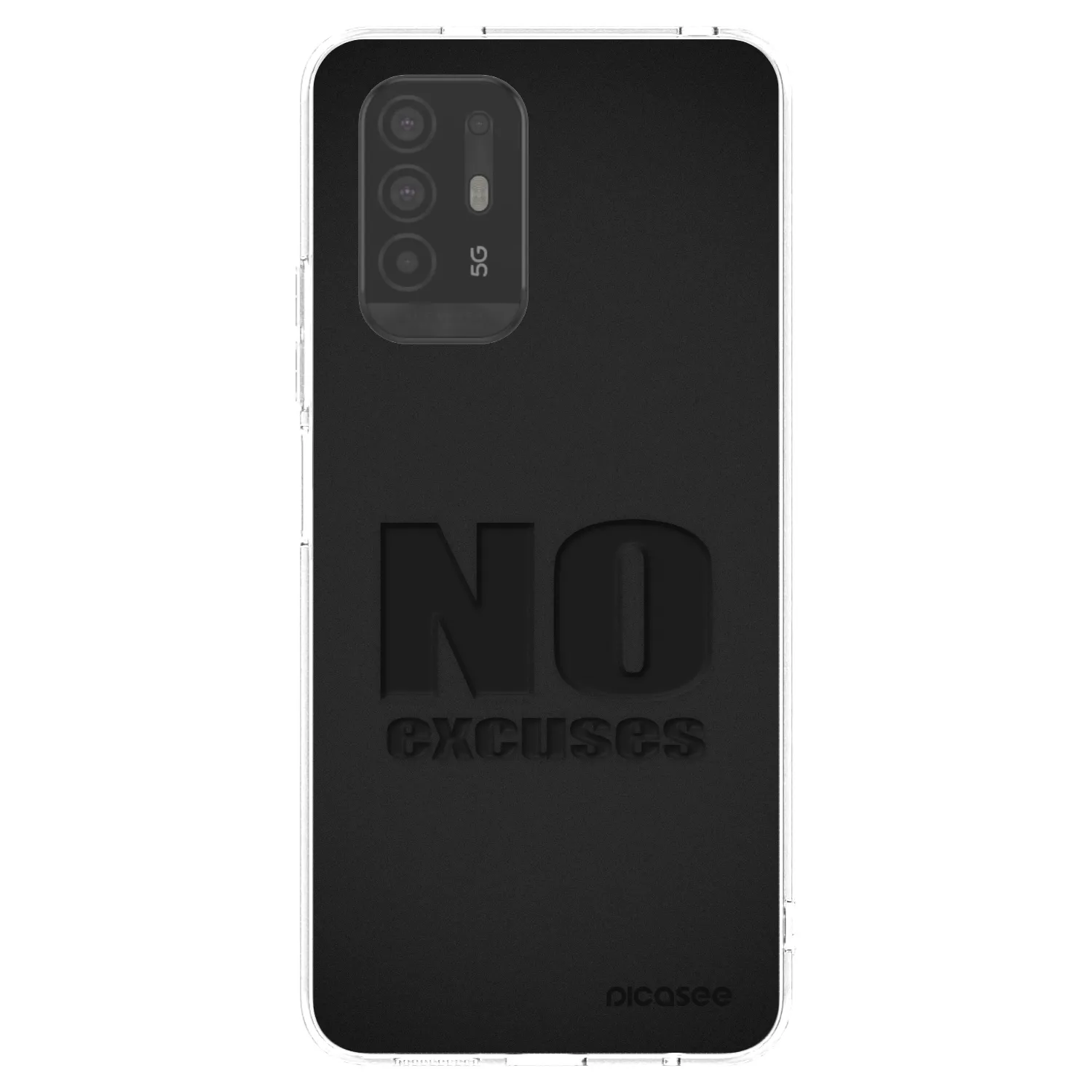 Picasee silikonska prozirna maskica za OPPO A94 5G - No Excuses