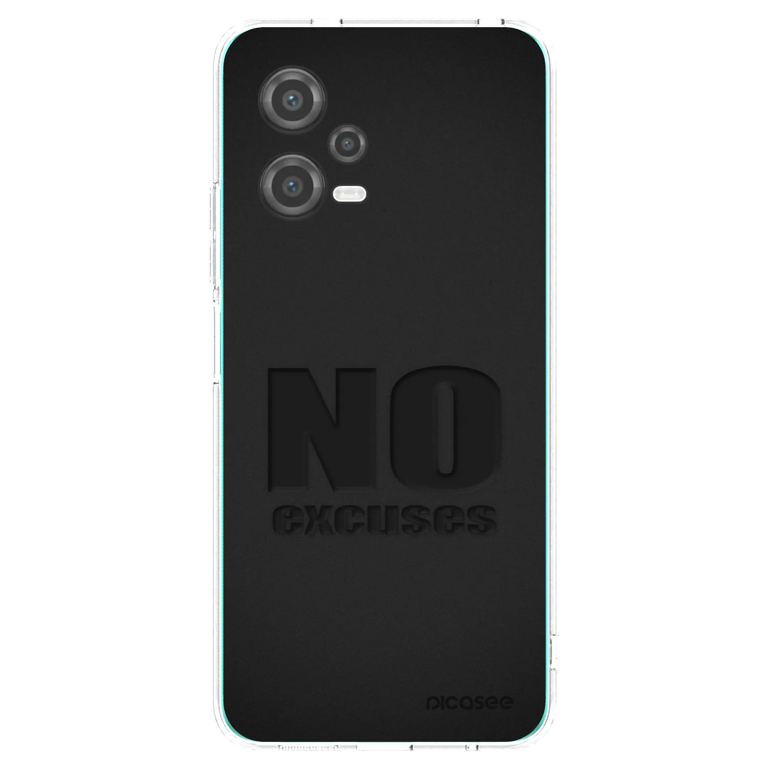 Picasee silikonska prozirna maskica za Xiaomi Poco X5 - No Excuses