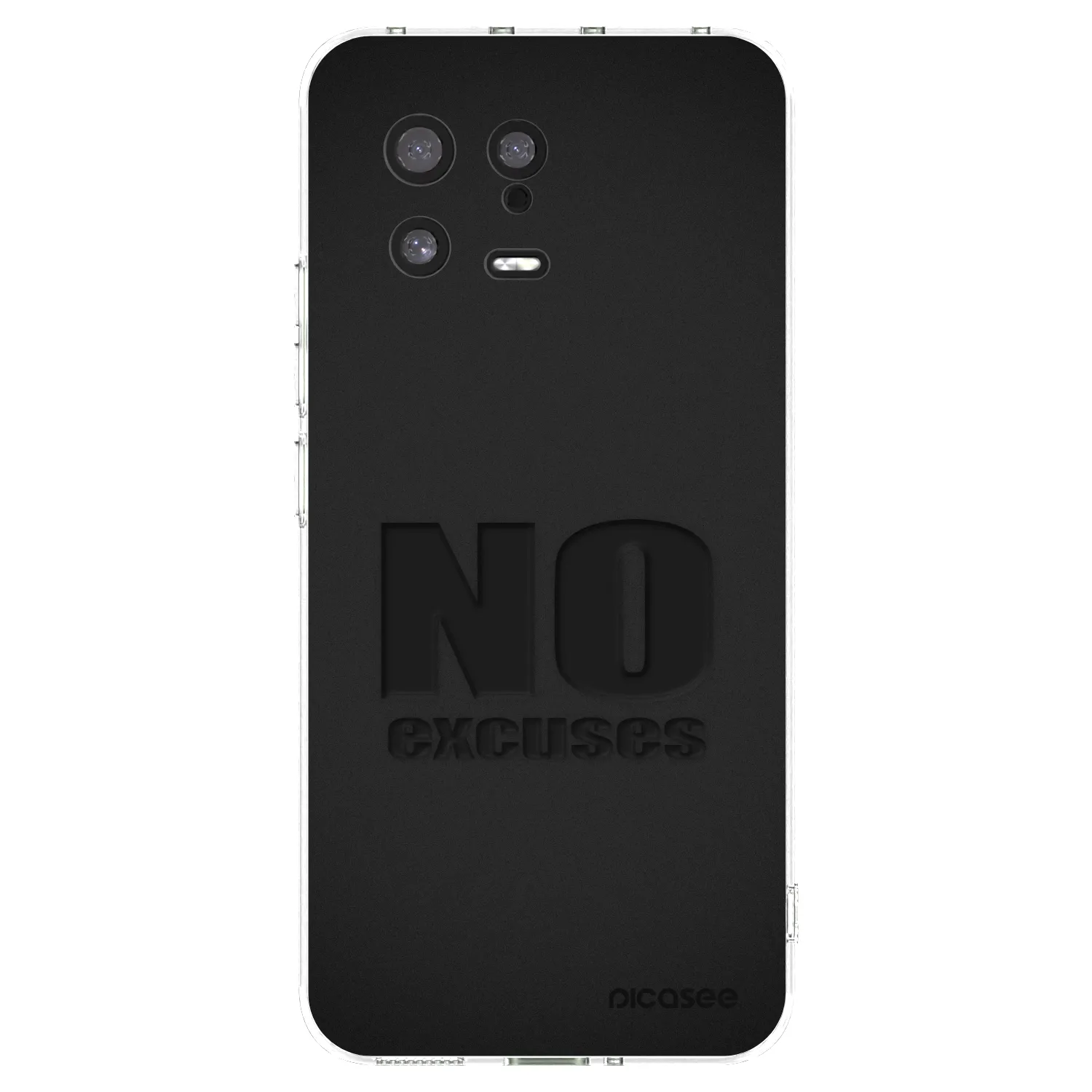 Picasee silikonska prozirna maskica za Xiaomi 13 - No Excuses