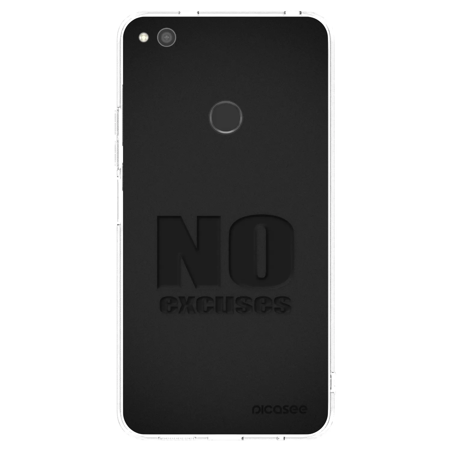Picasee silikonska prozirna maskica za Huawei P9 Lite 2017 - No Excuses