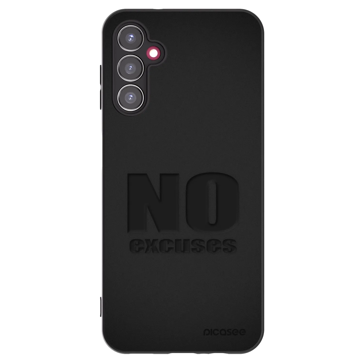 Picasee crna silikonska maskica za Samsung Galaxy A14 4G A145R - No Excuses