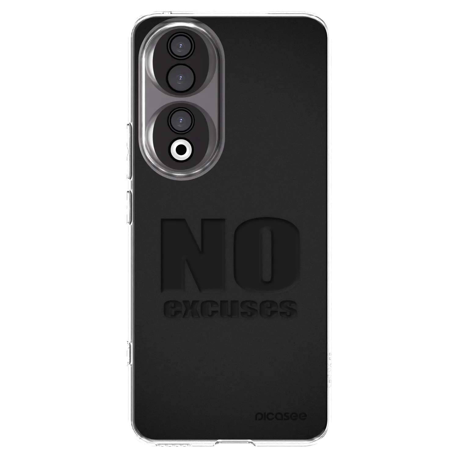 Picasee silikonska prozirna maskica za Honor 90 5G - No Excuses