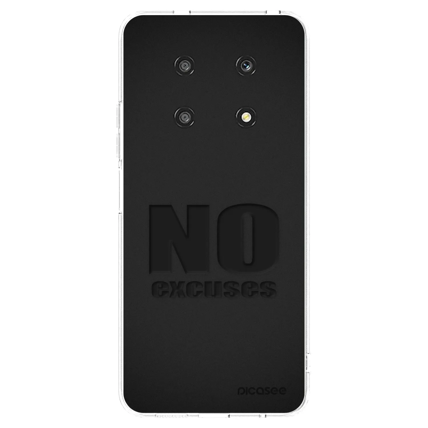 Picasee silikonska prozirna maskica za Honor Magic4 Lite 5G - No Excuses
