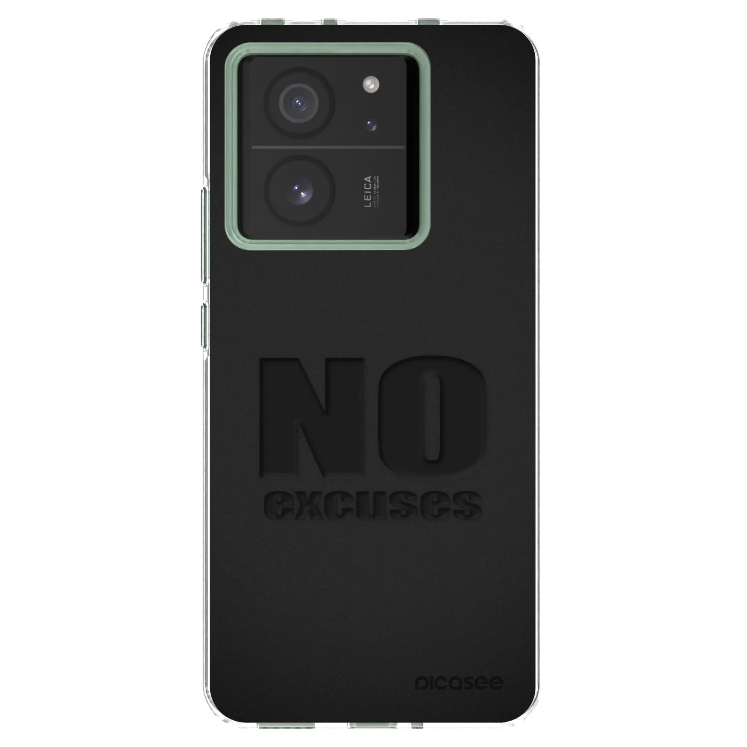 Picasee silikonska prozirna maskica za Xiaomi 13T - No Excuses