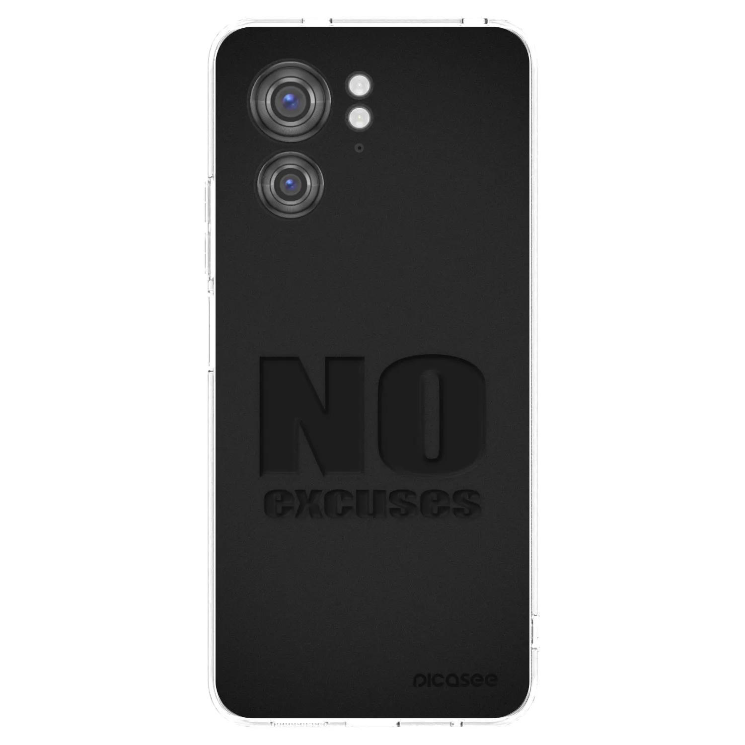 Picasee silikonska prozirna maskica za Motorola Edge 40 - No Excuses