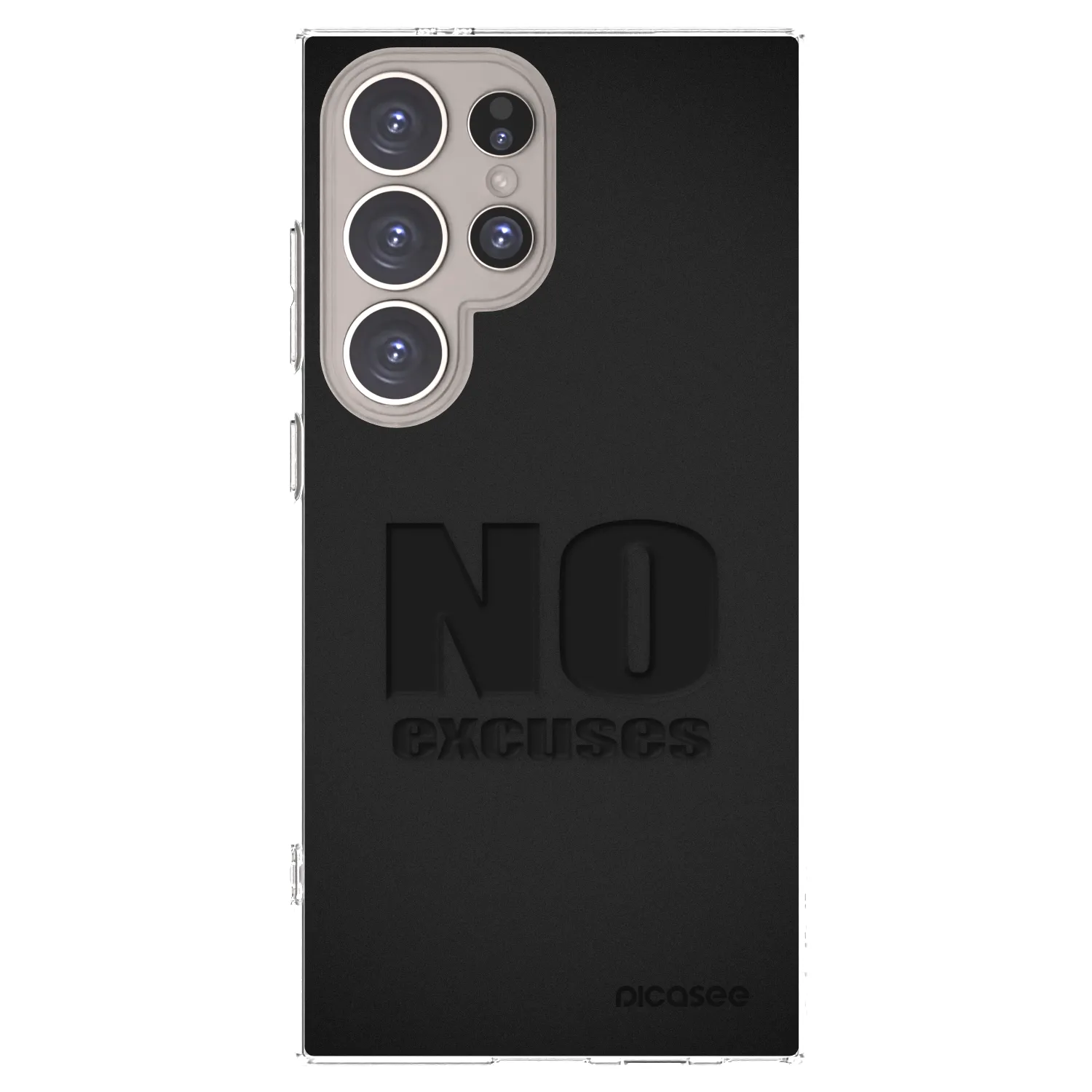Picasee silikonska prozirna maskica za Samsung Galaxy S24 Ultra S928B 5G - No Excuses