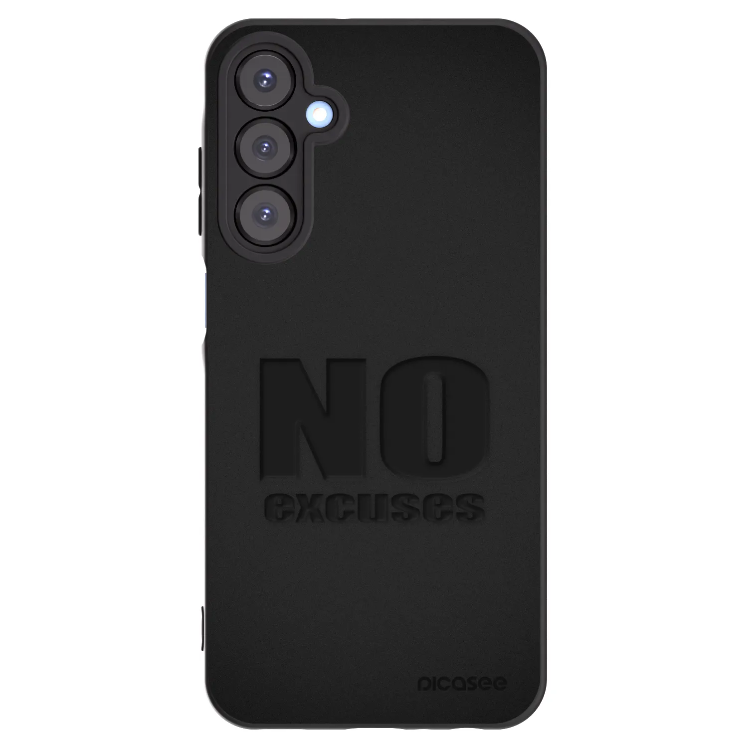 Picasee crna silikonska maskica za Samsung Galaxy A25 A256B 5G - No Excuses