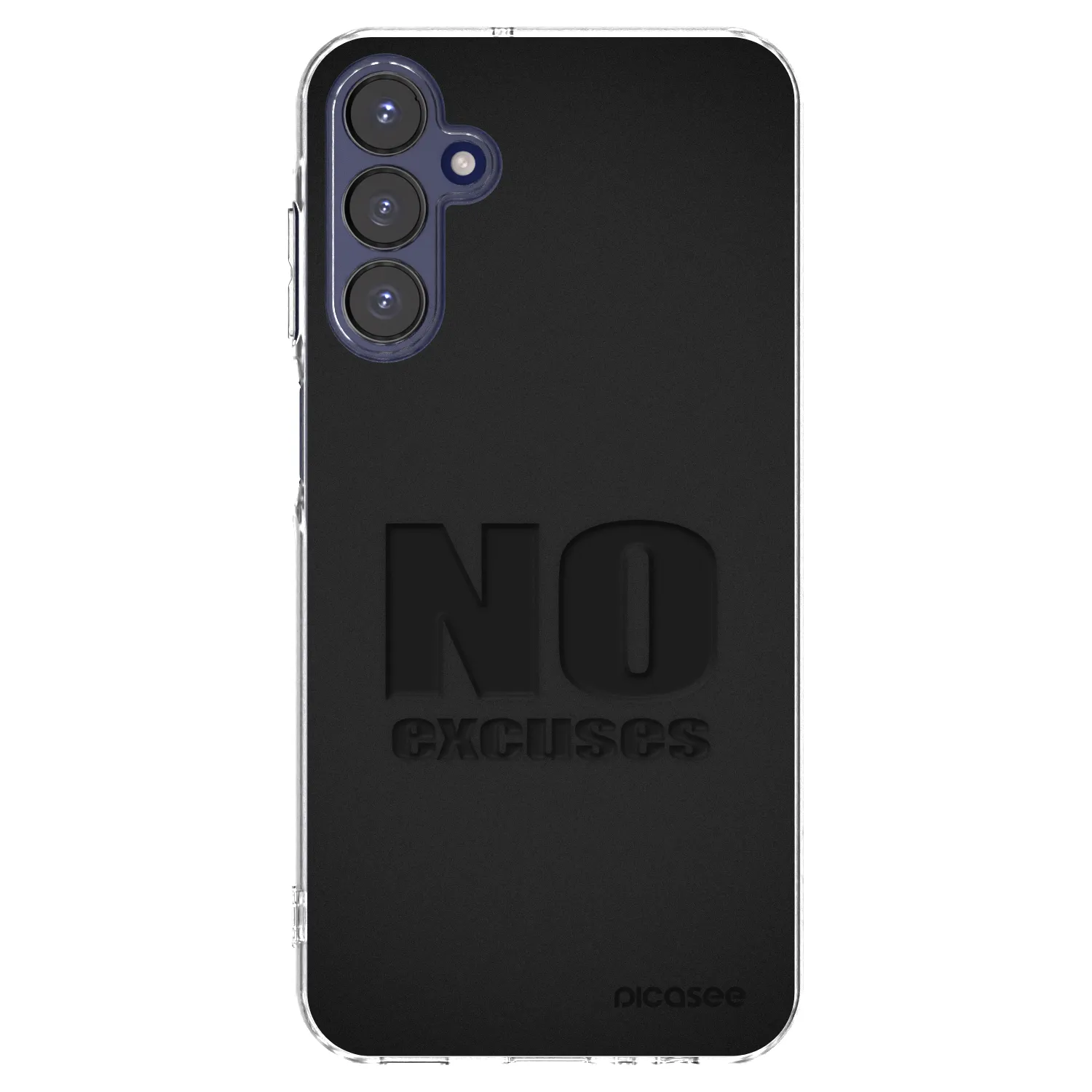 Picasee silikonska prozirna maskica za Samsung Galaxy A15 A155F 4G - No Excuses