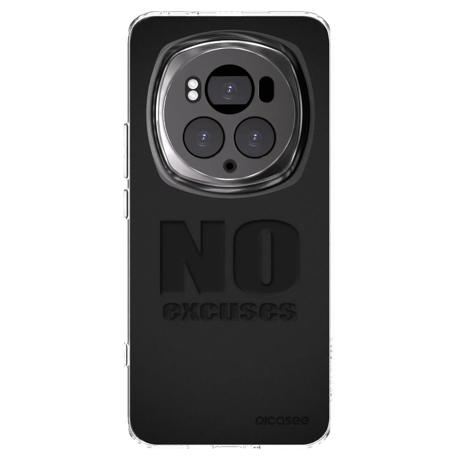 Picasee silikonska prozirna maskica za Honor Magic6 Pro - No Excuses