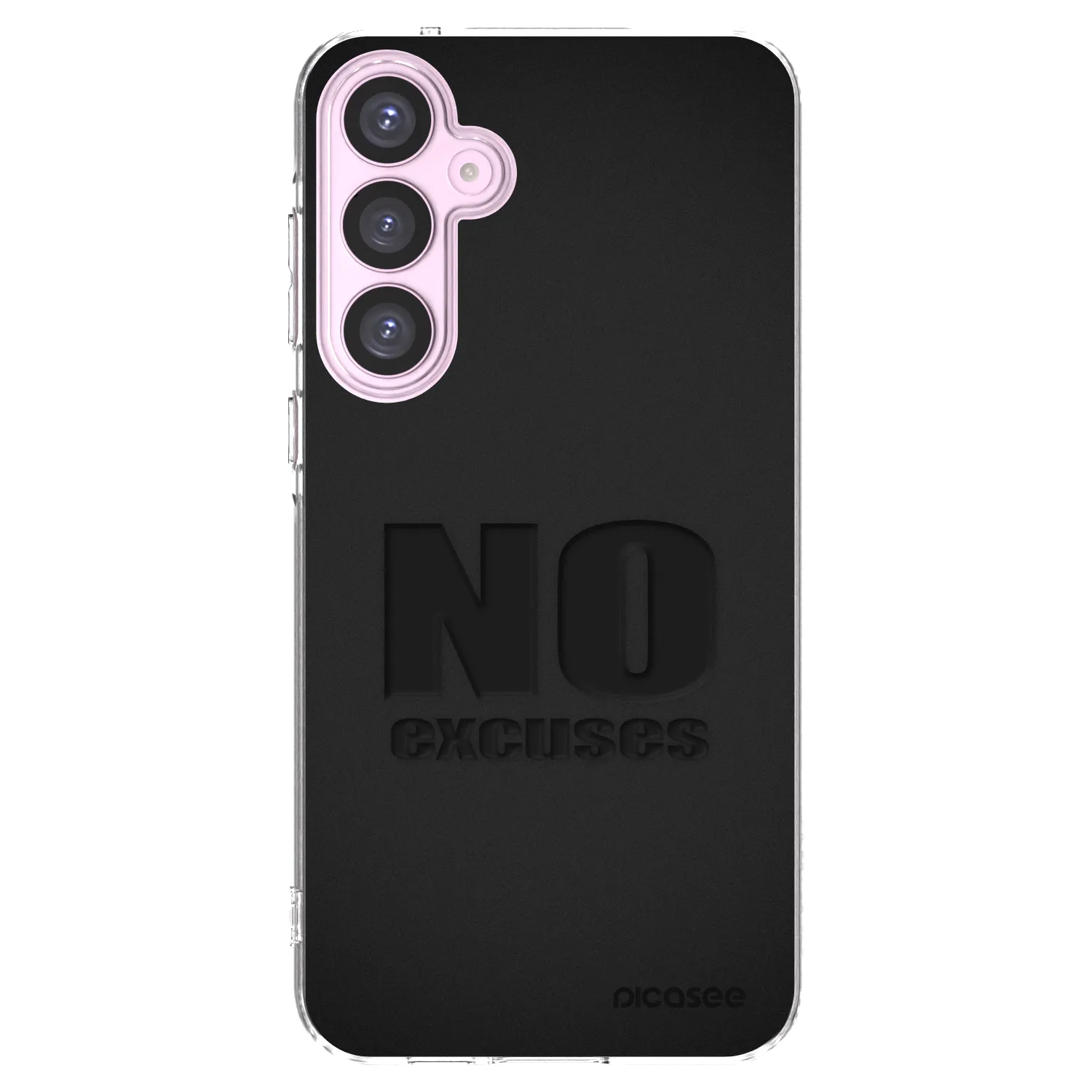 Picasee silikonska prozirna maskica za Samsung Galaxy A55 5G A556B - No Excuses