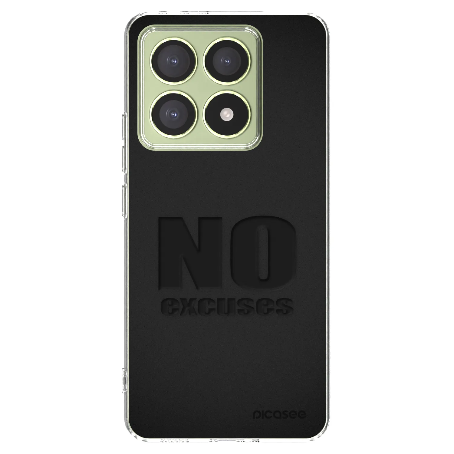 Picasee silikonska prozirna maskica za Xiaomi 14T - No Excuses